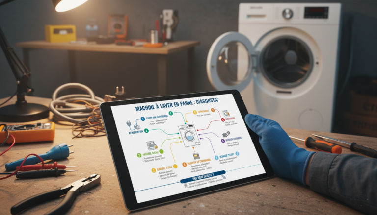 Machine à laver qui ne démarre plus : principales causes et solutions