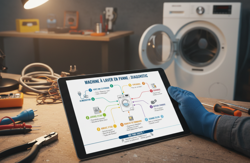 Machine à laver qui ne démarre plus : principales causes et solutions