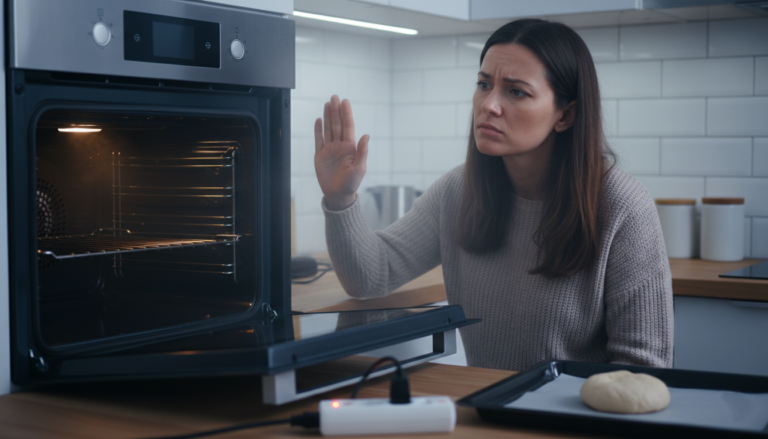 Four électrique qui ne chauffe plus : vérifier la résistance et le thermostat