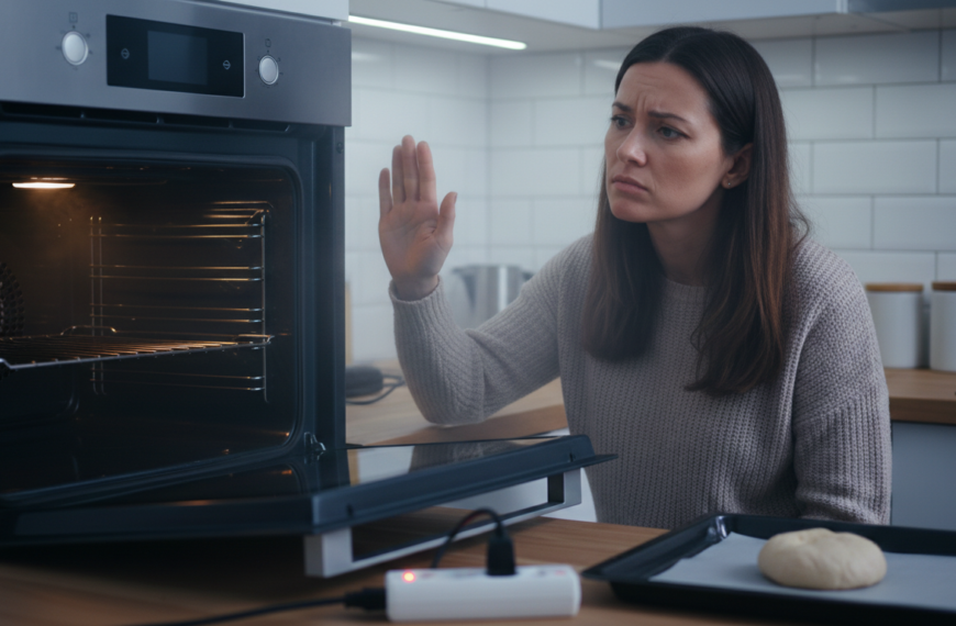 Four électrique qui ne chauffe plus : vérifier la résistance et le thermostat
