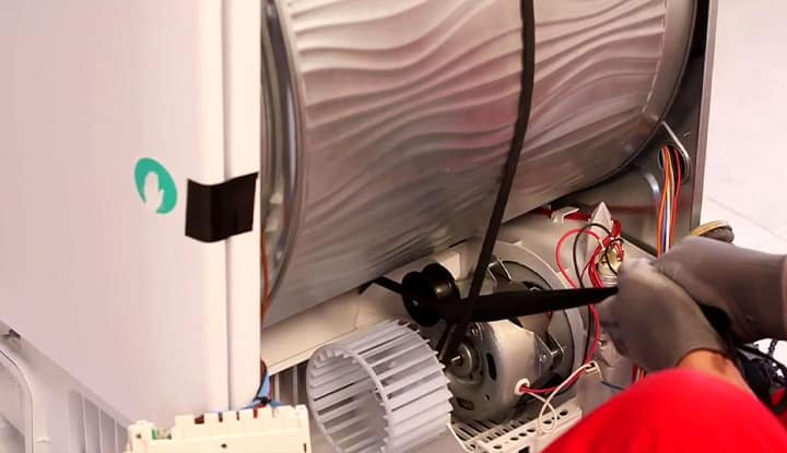 Changer la courroie, le filtre ou la pompe d&rsquo;un sèche-linge