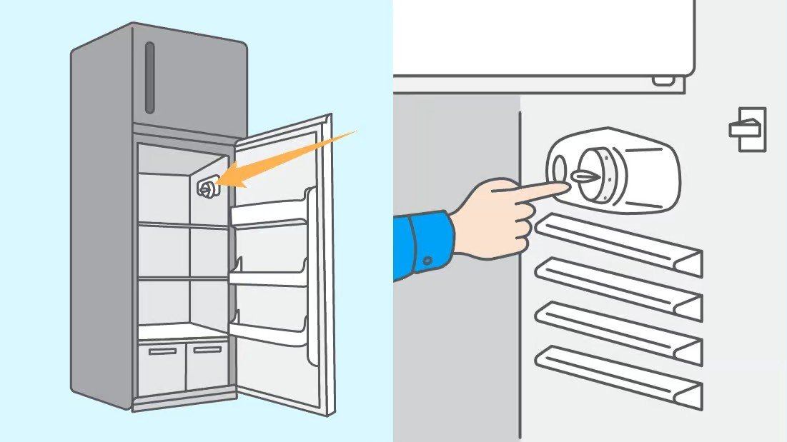 Remplacer un thermostat défectueux sur un réfrigérateur