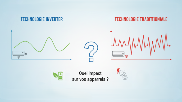 Technologie inverter vs traditionnelle – quel impact sur vos appareils ?