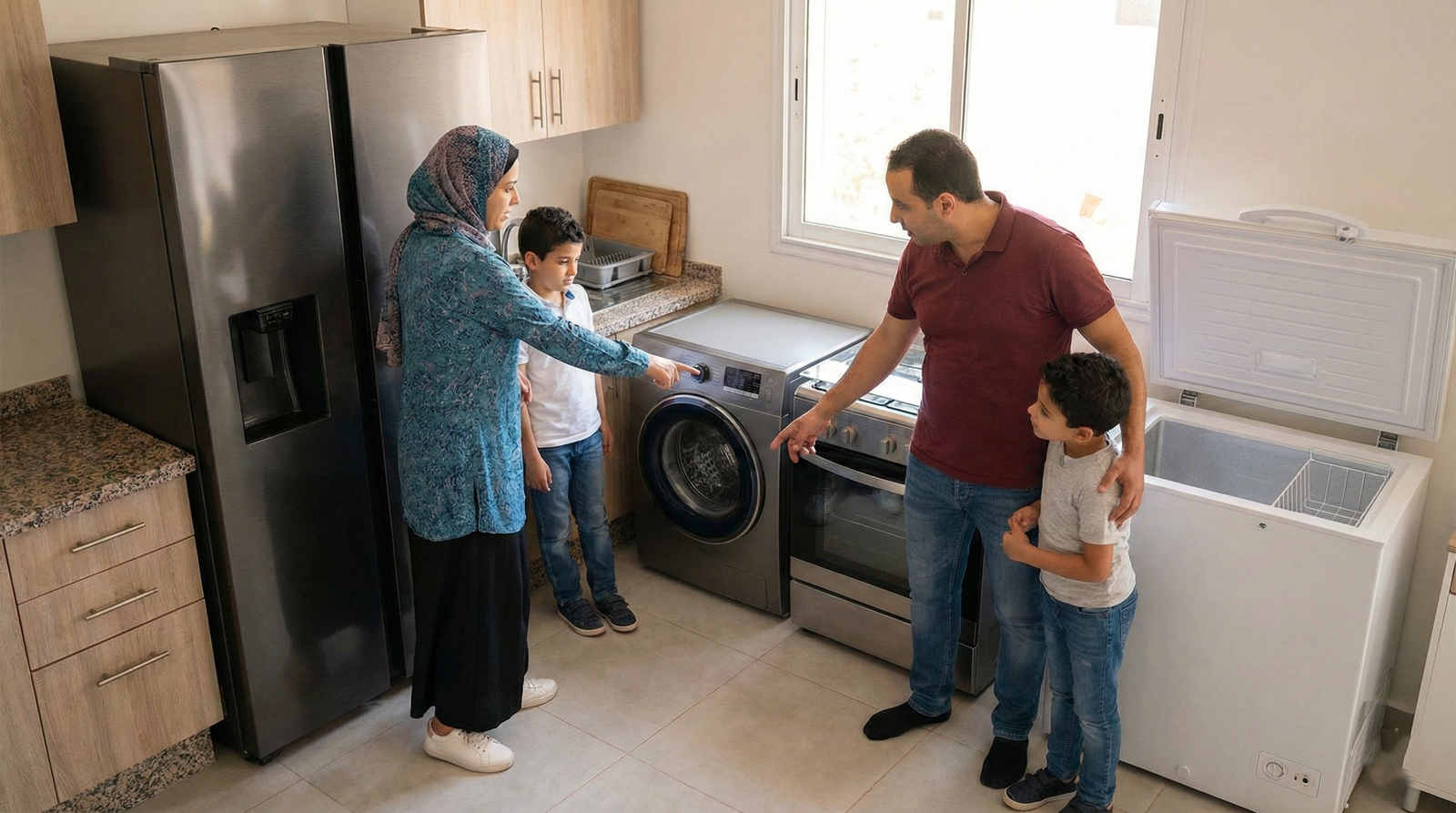 Comment choisir la taille et la capacité de vos électroménagers selon votre famille